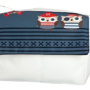 Bolso de Piel Piratas Gris