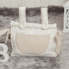 Panera de piel Destellos Beige
