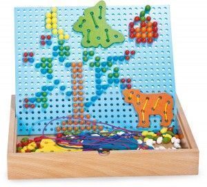 Puzzle para meter y ensartar
