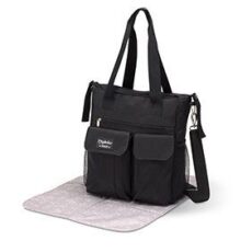 BOLSO MICROFIBRA CARRY+CAMBIADOR NEGRO DE PIRULOS