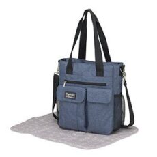 BOLSO CARRY+CAMBIADOR DENIM AZUL DE PIRULOS