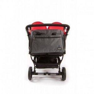 Bolso Gemelar para cochecito Easy Twin Gris de Baby Monsters