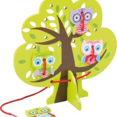 Juego para ensartar, Lechuza