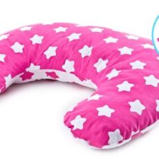 Cojin de Lactancia Estrellas Rosa de LittleCocoBaby