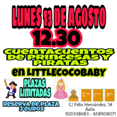 Cuentacuentos de Princesas y Piratas