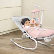 Hamaca bebe rosa felio kinderkraft