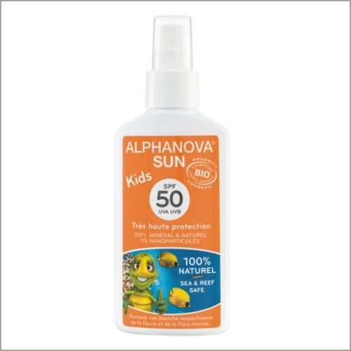 Protector Solar Bio SPF 50 Kids 125 ml - Alphanova Sun