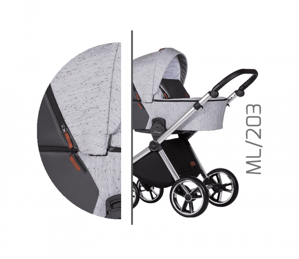 Cochecito Bebe Mango Edicion Limitada Gris BabyMerc