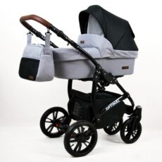 Cochecito Bebé Optimal Gris LittleCocoBaby