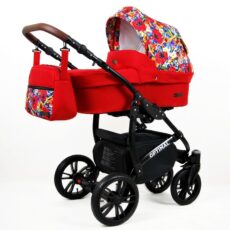 Cochecito de Bebe Optimal Rojo LittleCocoBaby