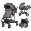 Cochecito de bebe convertible Siyana Urban Gris