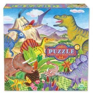 PUZLE 64 PIEZAS ISLA DE DINOSAURIOS