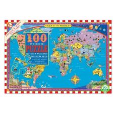 PUZLE 100 PIEZAS MAPA DEL MUNDO
EEBOO