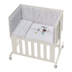 Minicuna colecho Minana Dakota Blanco LittleCocoBaby