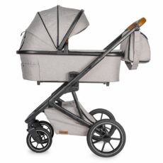 Cochecito bebé Nessia Lunar Rock Gris LittleCocoBaby