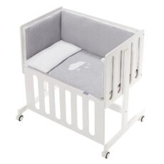 Minicuna colecho Minana Viggo Gris LittleCocoBaby