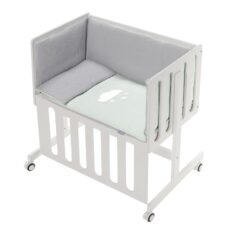 Minicuna colecho Minana Viggo Verde LittleCocoBaby
