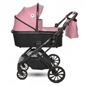 Cochecito 3 en 1 Glory Rosa Lorelli