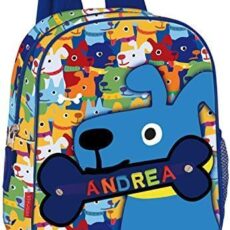 Mochila de Guarderia 28cm Personalizable Perrito Perona