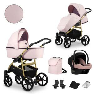 Cochecito Bebé Mata Rosa RefD6 LittleCocoBaby