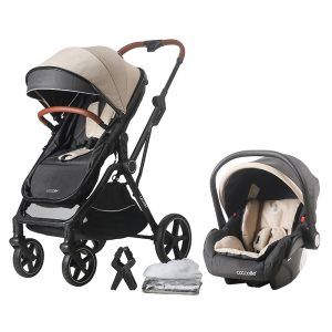 Cochecito transformable 3en1 Amani Beige