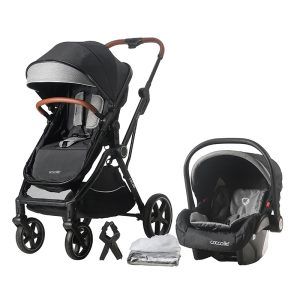 Cochecito transformable 3en1 Amani Carbon
