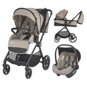 Cochecito de bebé Lissia Beige Coccolle