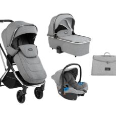 Carrito de bebé 3en1 Angele Gris