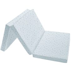 Colchón plegable 60/120/5 cm Dots Azul