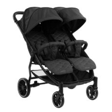 Carrito gemelar Happy 2 Negro 2023