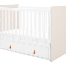 Cuna de aglomerado con cajones Hollee Beige