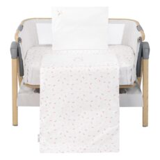 Juego de cama para minicuna 5 piezas Hippo Dreams