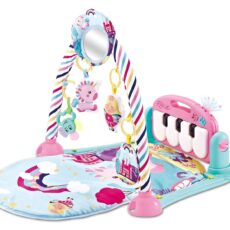 Alfombra de juego Piano Pink Rainbow