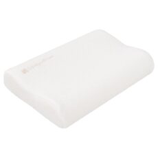 Almohada ergonómica ventilada de espuma viscoelástica Airknit Blanco