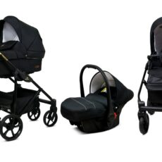 Cochecito de Bebé Trailuxe Negro LittleCocoBaby