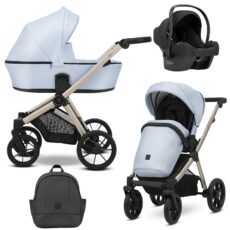 Cochecito Bebé Brav Azul LittleCocoBaby