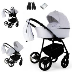 Cochecito de bebé Vita Blanco LittleCocoBaby