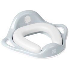 Asiento de inodoro con almohadilla suave Hippo Azul