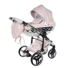 Cochecito para bebé 3en1 JUNAMA Heart 06 Rosa
