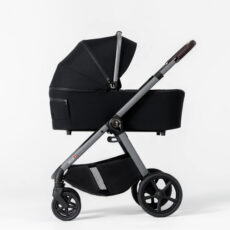 Carrito de bebé 2en1 con capazo Flux Negro