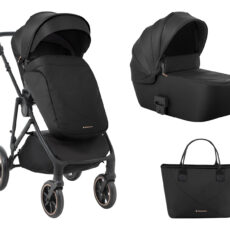 Carrito de bebé 2en1 con capazo Thea Negro 2024