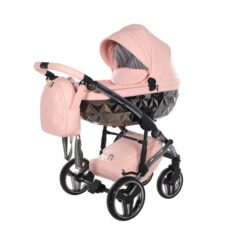Cochecito para bebé JUNAMA Hand Craft 02 Rosa