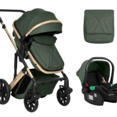 Carrito de bebé 3en1 asiento transf. Darling Verde Militar 2024