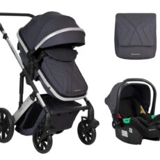 Carrito de bebé 3en1 asiento transf. Darling Gris Oscuro 2024