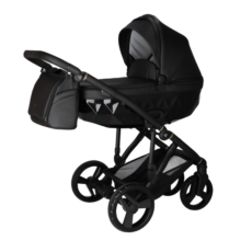 Cochecito para bebé JUNAMA Classic 03 Negro**