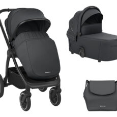 Carrito de bebé 2en1 con capazo Naya Gris