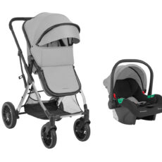 Carrito de bebé 3en1 asiento transf. One Gris