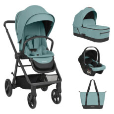 Carrito de bebé 3en1 con capazo Mia Menta