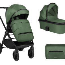Carrito de bebé 2en1 con capazo Tiffany Verde Militar 2024