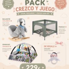 Pack Crezco y Juego | Diversión y desarrollo para tu bebé